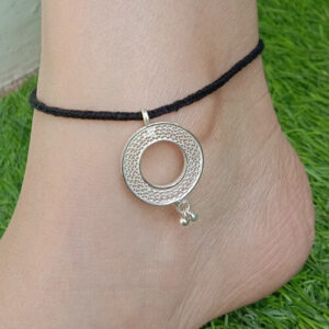 Silver Linings Ring Silver Filigree Nazar battu