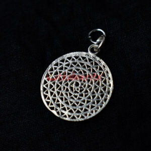 Small Round Zanjeera Pendant