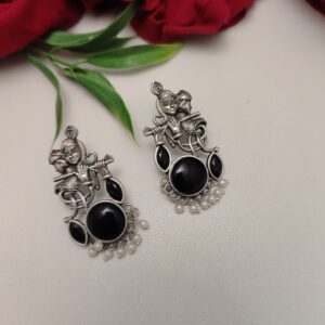TRIPTI Radha Krishna Stud Earrings