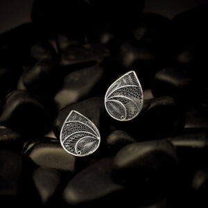 Tiya Silver Earrings