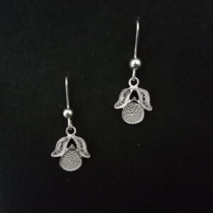 Tulip Silver Earrings