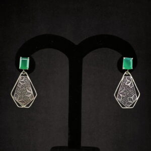 Zeeniya Filigree Silver Earrings